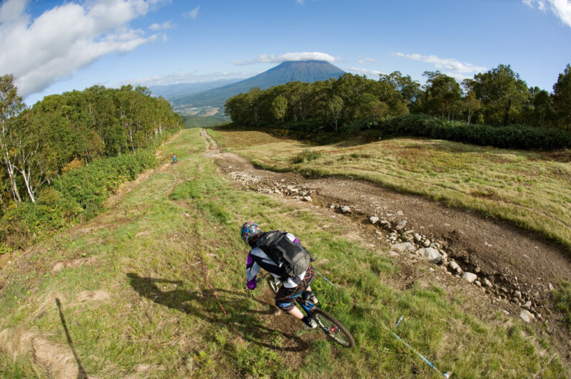 Mountain biking