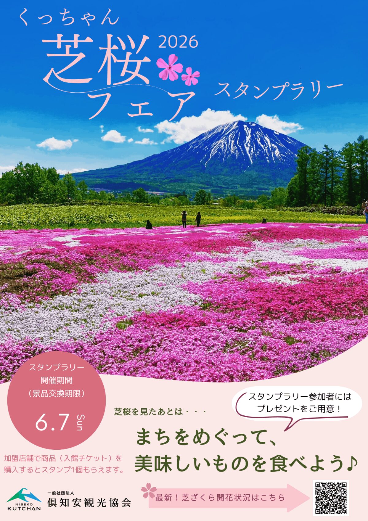 春のニセコを満喫！「芝桜フェアスタンプラリー」と周辺イベントのご