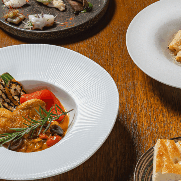 Chicken Course Dinner