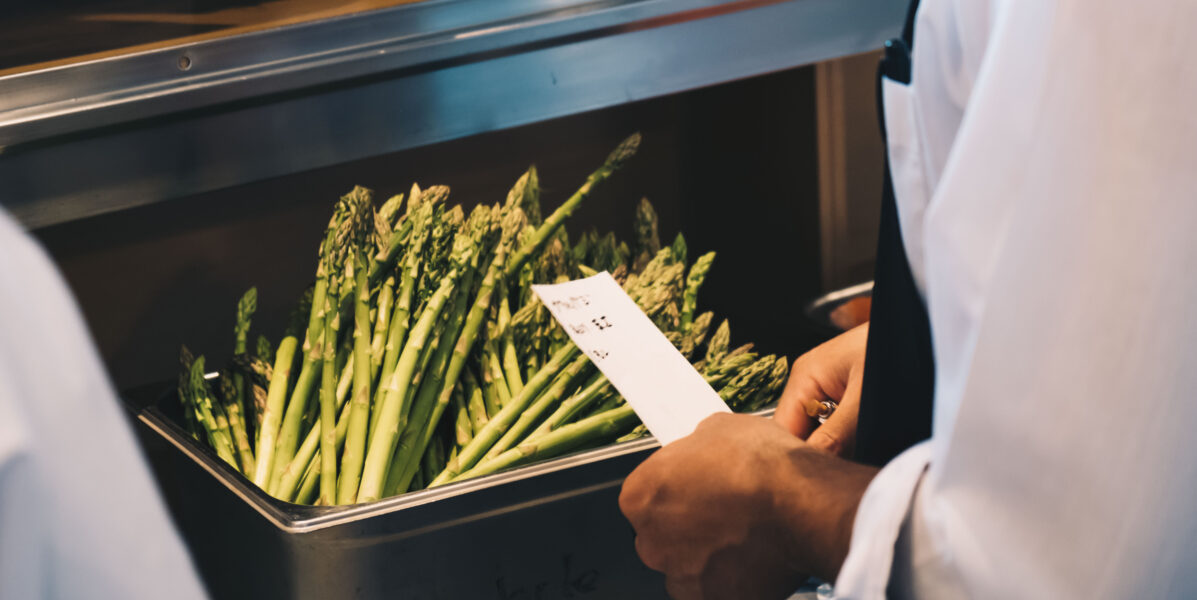Fresh Niseko produce at An Dining