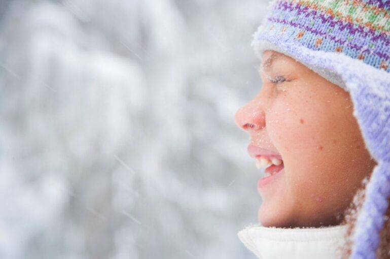 Girl In Snow