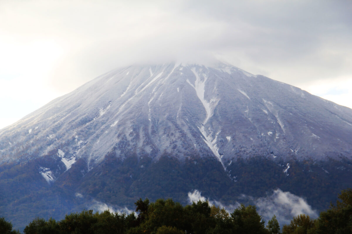 First Snow on Mt. Yotei